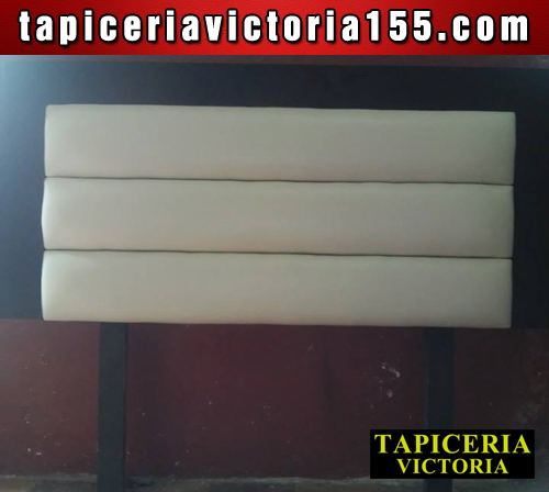 6 Cabecera marco de madera gajos - Tapiceria Victoria